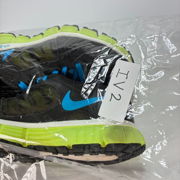 Nike Dual Fusion ST 2 Black Blue Training Running Shoes 454240-018 Womens Sz 8.5 - Picture 10 of 10